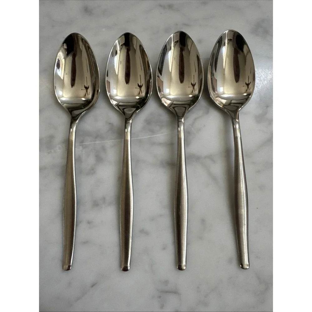 Gorham Silver Autumn Mist Teaspoons Set of 4